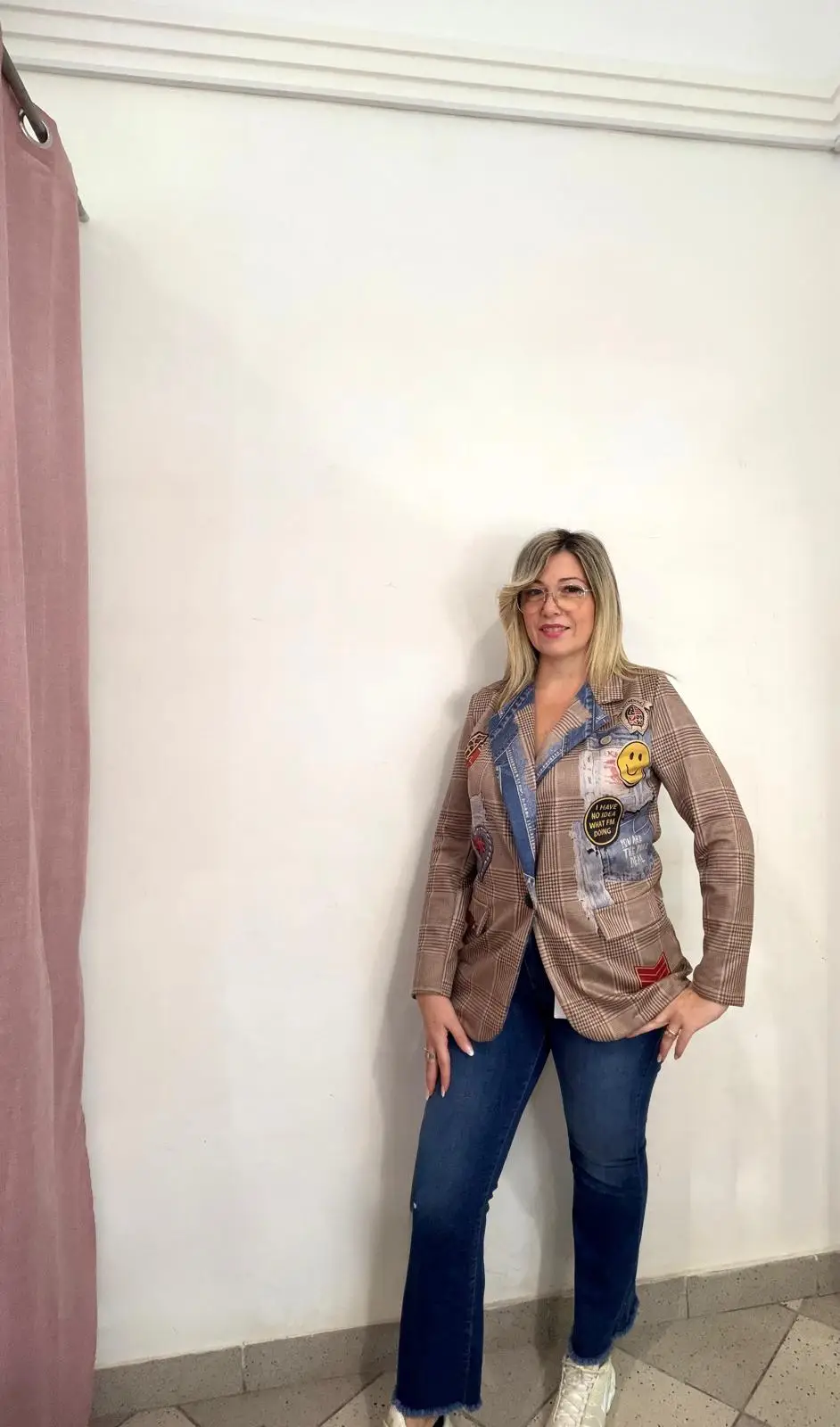 WhatsApp Image 2026-09-23 at 12.50.32 Look coordinato Jeans Mimi Mua Firenze e Giacca particolare - immagine 1